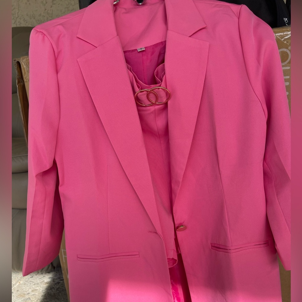 SHEIN bundle Blazer set and 3 bodysuits
